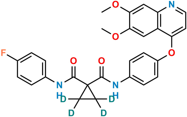 Cabozantinib D4 (Cyclopropane-ring-D4)