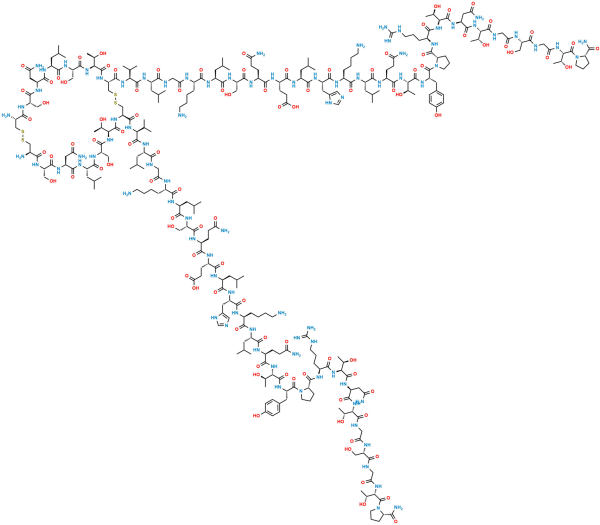 Calcitonin Parallel Dimer