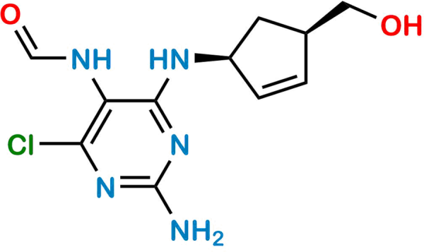 Abacavir N-Formyl Derivative