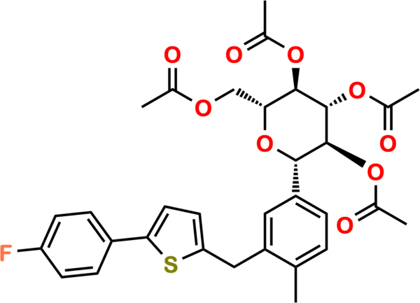 Tetra acetyl Canagliflozin