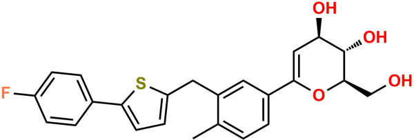 Canagliflozin 2,3-Dehydroxy Impurity