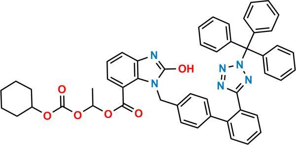 Candesartan Cilexetil Desethyl N2-Trityl Analog 