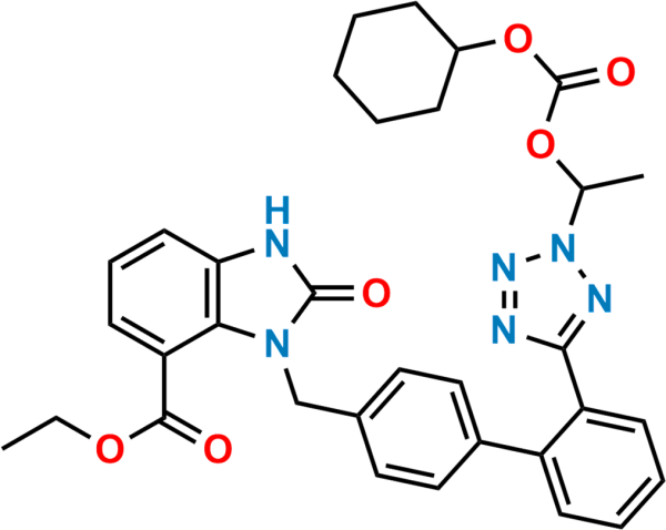 Candesartan Ethyl Ester Desethyl N2-Cilexetil Analog