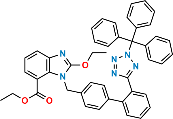 Candesartan Ethyl Ester N2-Trityl Analog