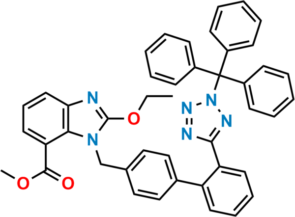 Candesartan Methyl Ester N2-Trityl Analog 