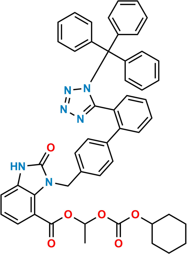 O-Desethyl N-Trityl Candesartan Cilexetil