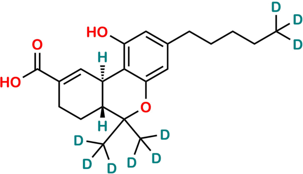 (±)-11-nor-9-Carboxy-Δ9-THC-D9