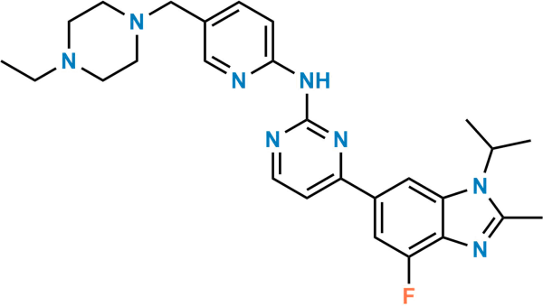 Abemaciclib Desfluoro Pyrimidine Imidazole Impurity