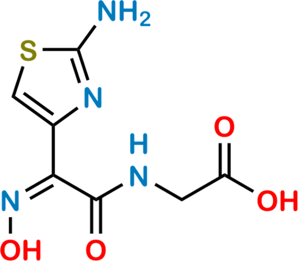 Cefdinir Thiazolylacetyl Glycine Oxime Impurity (USP) 