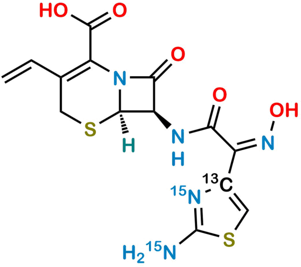 Cefdinir-15N2,13C