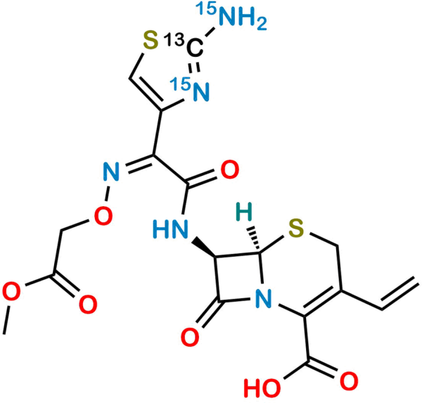 Cefixime Methyl Ester 13C,15N2