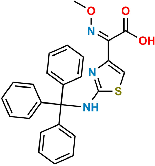 N-Trityl Ceftiofur Oxime