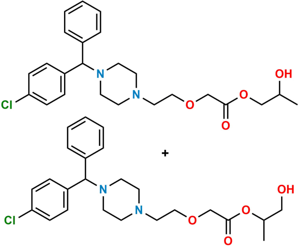 Mixture of Propylene Glycol Ester Of Cetrizine Diastereomer