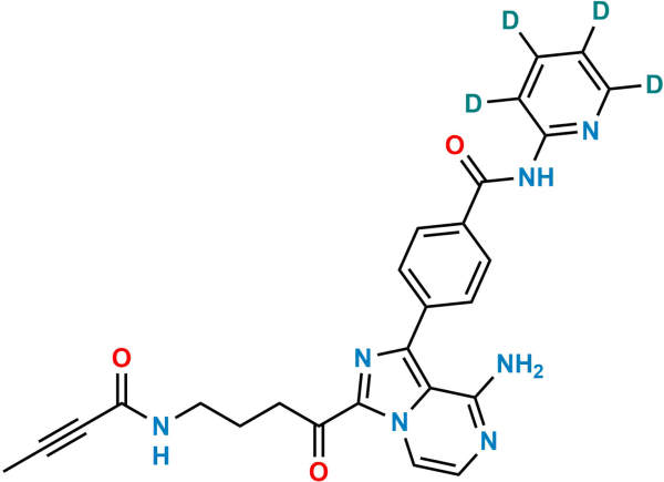 Acalabrutinib Metabolite M27 (ACP-5862)-D4