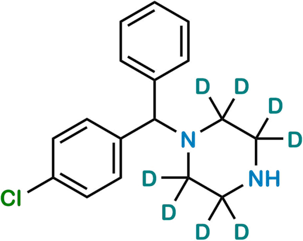 1-[(4-Chlorophenyl)phenylmethyl]piperazine D8