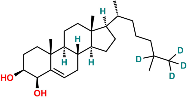 4β-Hydroxy Cholesterol-d4