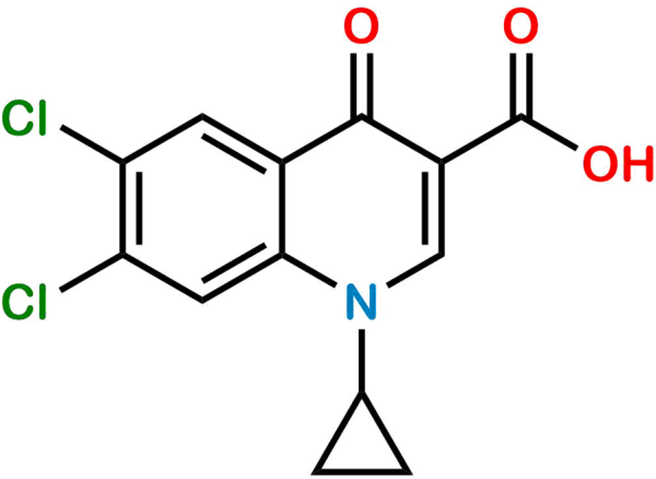 Ciprofloxacin Chloro Analog Acid