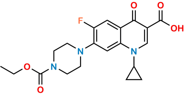 N-Ethoxycarbonyl-Ciprofloxacin