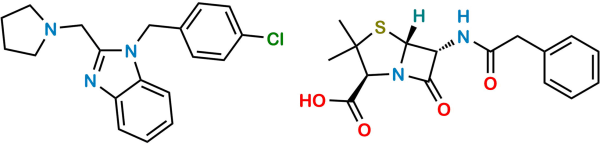 Benzylpenicillin Clemizole