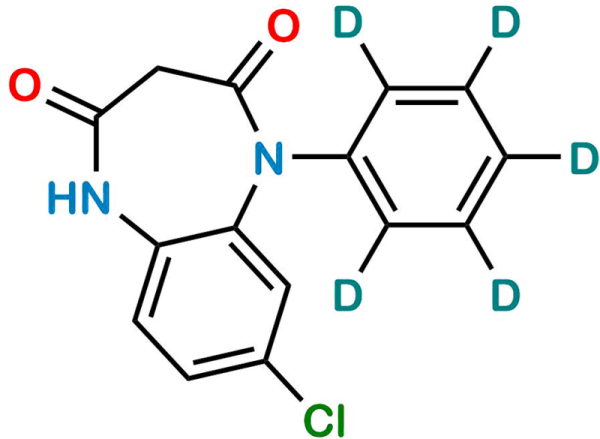 N-Desmethyl Clobazam-D5