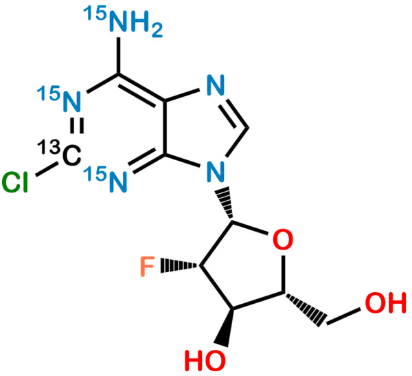 Clofarabine-13C-15N3