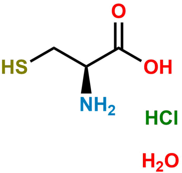 Acetylcysteine EP Impurity B Hydrochloride,Hydrate