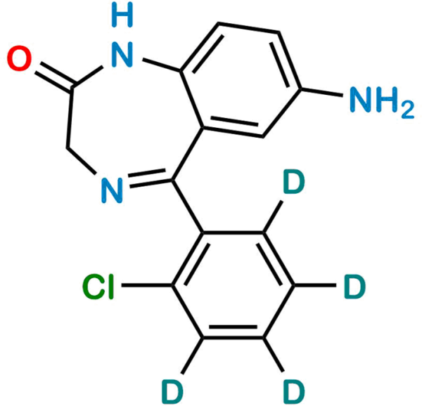 7-Amino Clonazepam D4