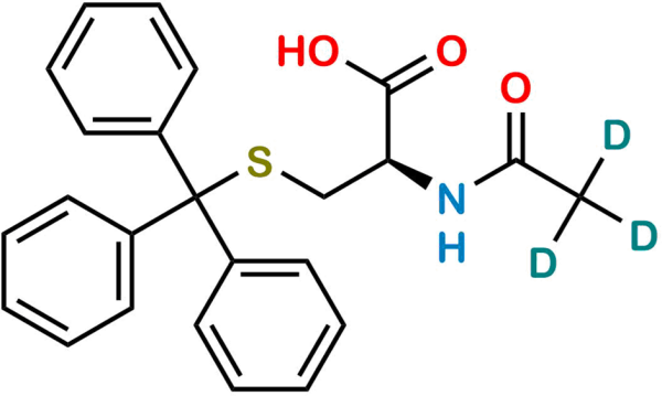 N-(Scetyl-d3)-S-trityl-L-cysteine