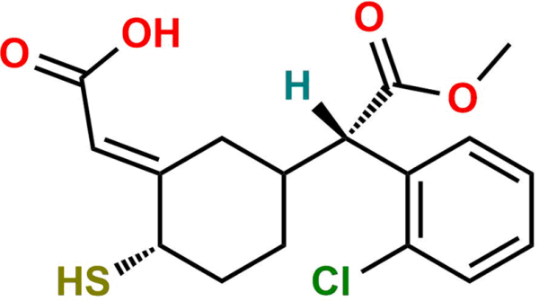 Clopidogrel thiol metabolite H1