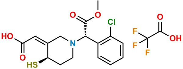 Clopidogrel Thiol Metabolite H4 Isomer TFA Salt