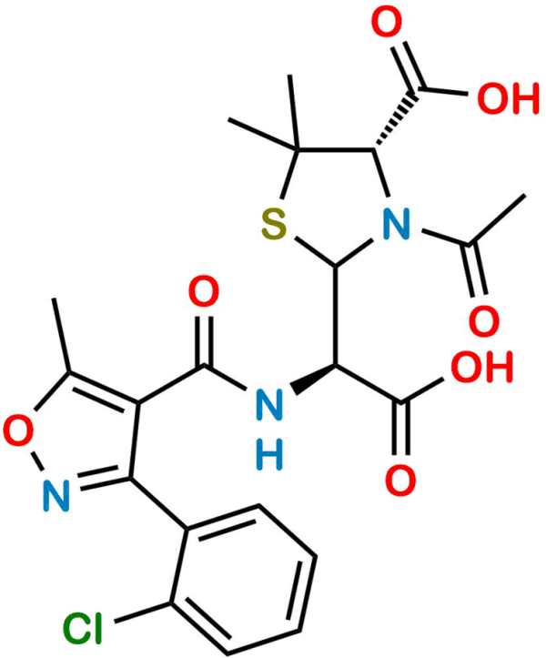 N-Acetyl Cloxacilloic Acid Impurity