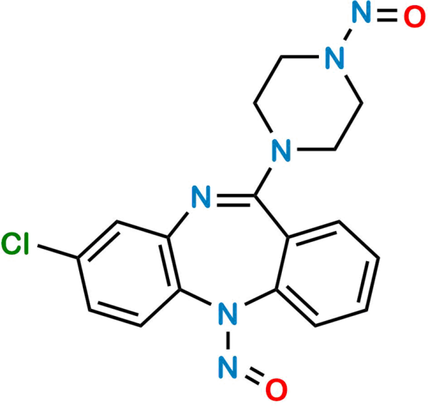 Clozapine Dinitroso Impurity