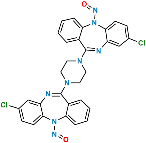 N-Nitroso Clozapine EP Impurity B (possibility 2)