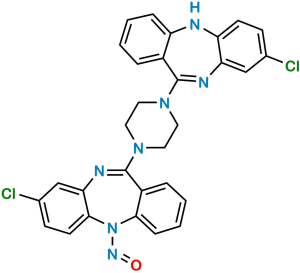 N-Nitroso Clozapine EP Impurity B (possibility 1)