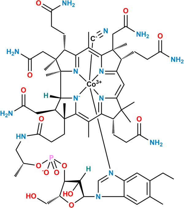 Cyanocobalamin B5-Hydroxymethyl Derivative