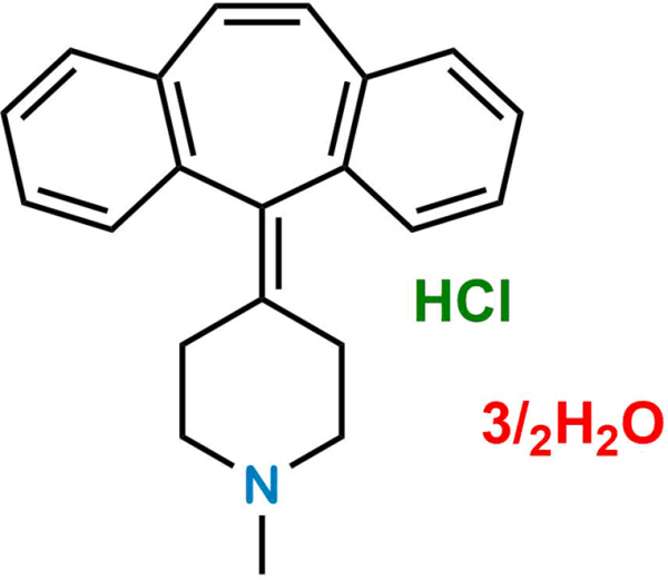 Cyproheptadine Hydrochloride Sesquihydrate