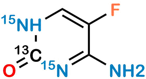 Flucytosine-13C-15N2