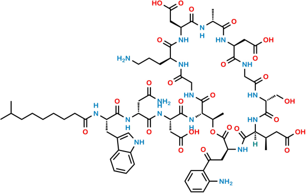 Daptomycin Isodecy Acyl Isomer