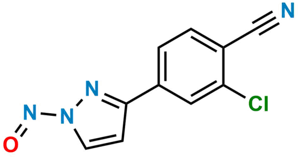 N-Nitroso Darolutamide Pyrazol benzonitrile Impurity