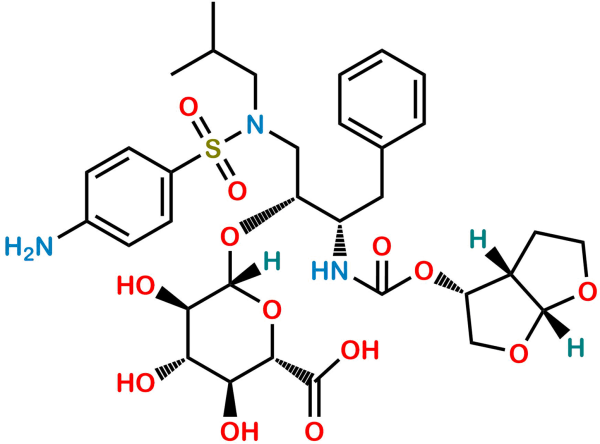 Darunavir-O-β-D-Glucuronide