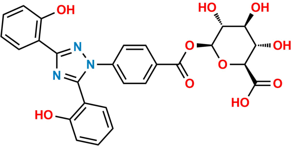 Deferasirox acyl-β-D-glucuronide