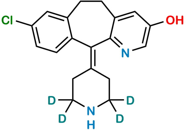 3-Hydroxy Desloratadine-D4