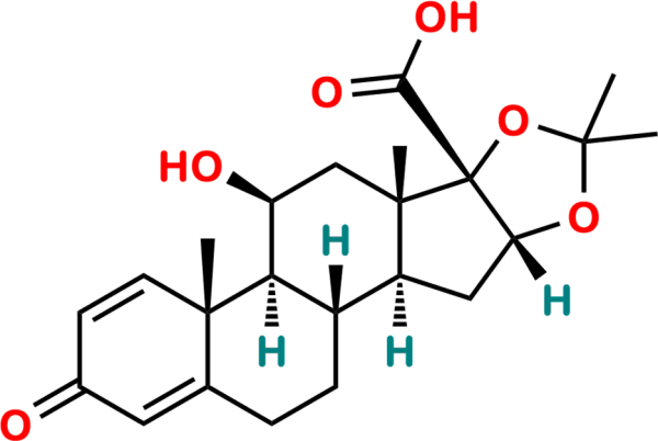 Desonide 17-Carboxylic Acid