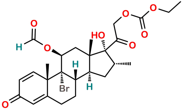 11-O-Formyl 9-Bromo Dexamethasone 21-Ethyl formate