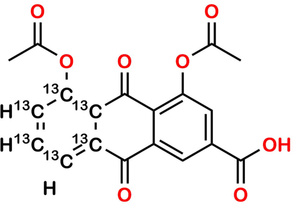 Diacerein-13C6