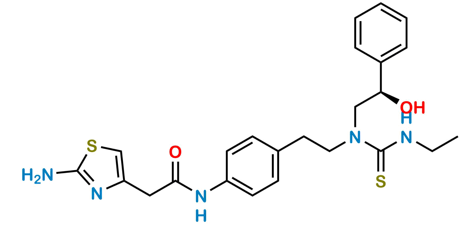 Ethyl Mirabegron Thiourea Impurity